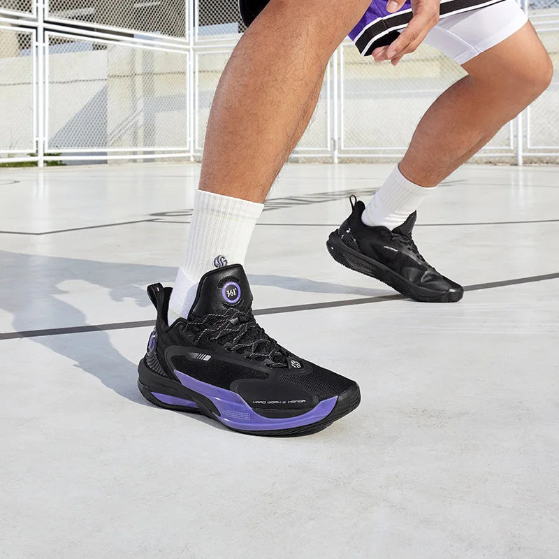 361 Degrees GOEY 2.0 Men Basketball Shoes Breathable Guard Cushioning Wear Resistant Protection Ankle Male Sneakers 672511117