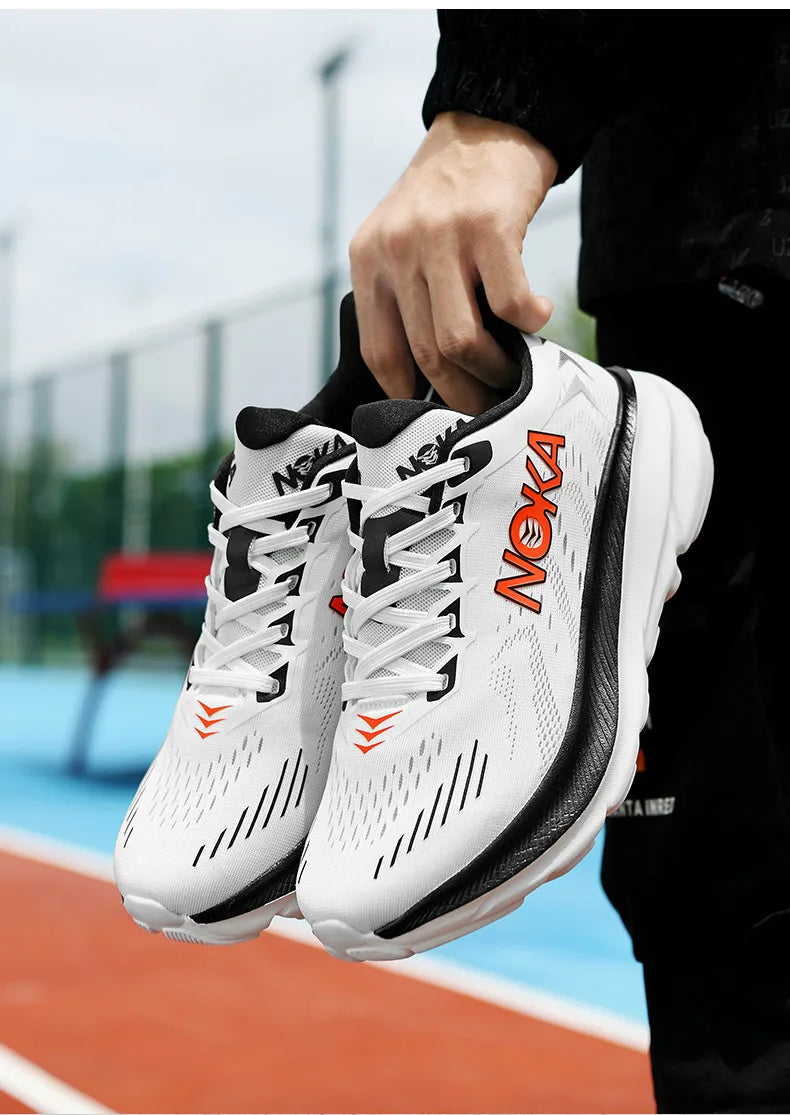 Men's Breathable Mesh Lace-Up Sneakers