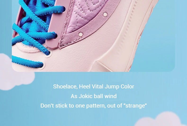 361 Degrees Joker 1 Men's Basketball Shoes High-top Breathable Shock-Absorbing Non-slip Wear-resistant Male Sneakers 672511104F