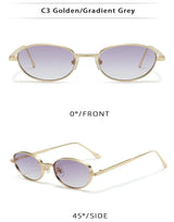 DDDLONG Fashion Small Round Retro Sunglasses Women Classical Vintage Punk Sun Glasses For Men Eyewear Outdoor Shades D609
