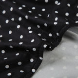 Polka Dot Halter Backless Mini Dress
