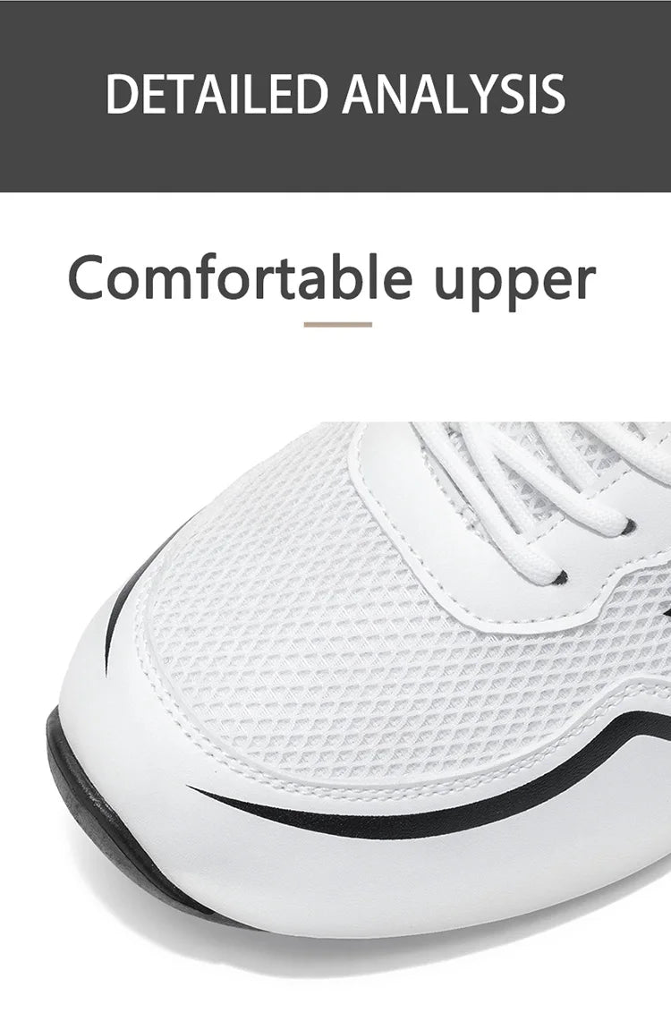 Men's Breathable Colorblock Low-Top Sneakers
