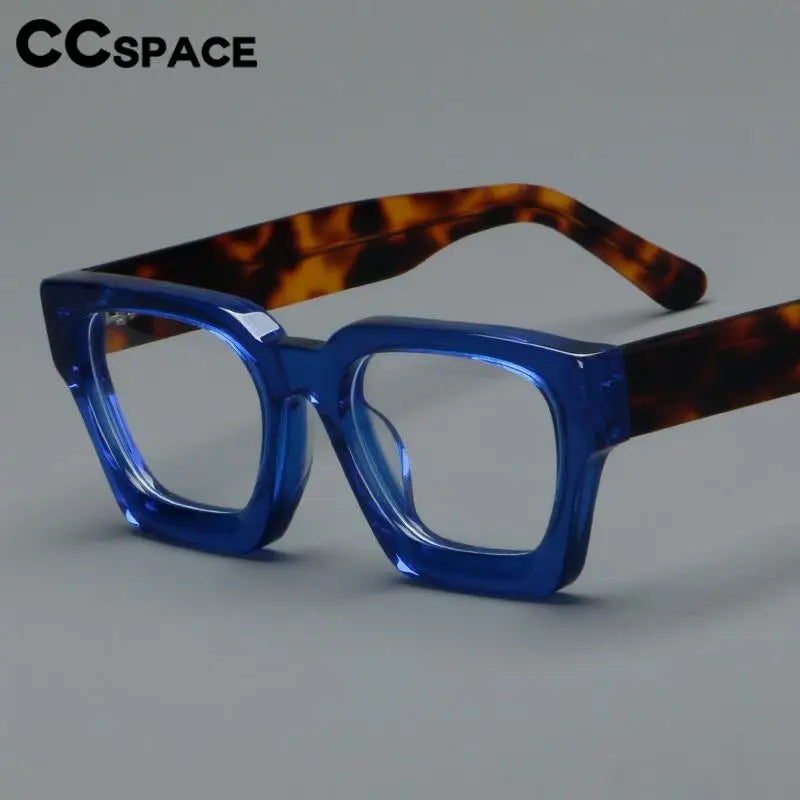 56992 Square Acetate Optical Glasses Frames Women Vintage Universal Prescription Spectacles Frame Trend Transparent Eyewear