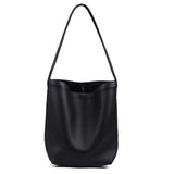 MENDY Bucket Bag Large Women's Bag Tote Bag Shoulder Bag Luxury Designer Genuine Leather Handbag Japanese Popular Bag Soft Row