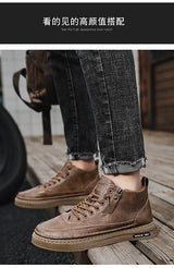 Men's USA-Made Warm Leather Work & Leisure Boots