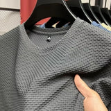 Men's Breathable Mesh T-Shirt | Short Sleeve