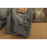 Men's Vintage Washed Cargo Shorts | Textured Cotton