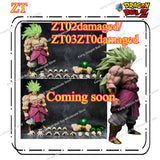 ZT Studio Broly Figure Dragon Ball Super Saiyan Broly 10 Inches Warrior of The Ancient Anime Action Figure Model Toys Gifts