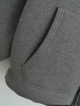 High Street Oversized Zip Hoodie