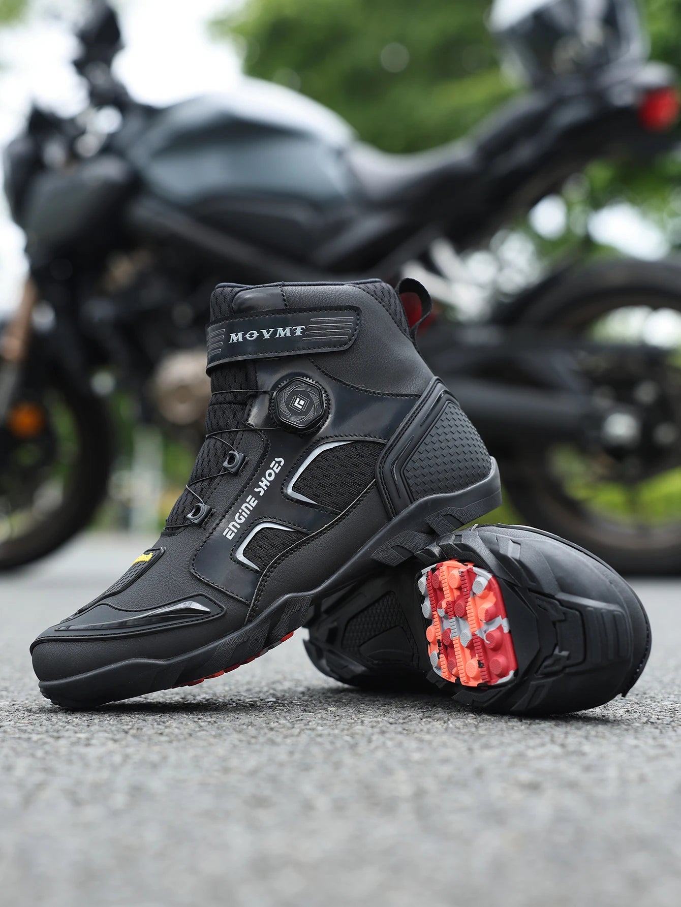Motorcycle Riding Men Boots Waterproof Motocross Cycling Shoes Off-Road Motorbike Racing Anti-drop Breathable Equipment Sof