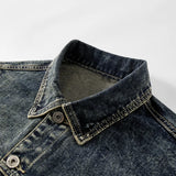 Washed Heavyweight Denim Jacket – Vintage Workwear