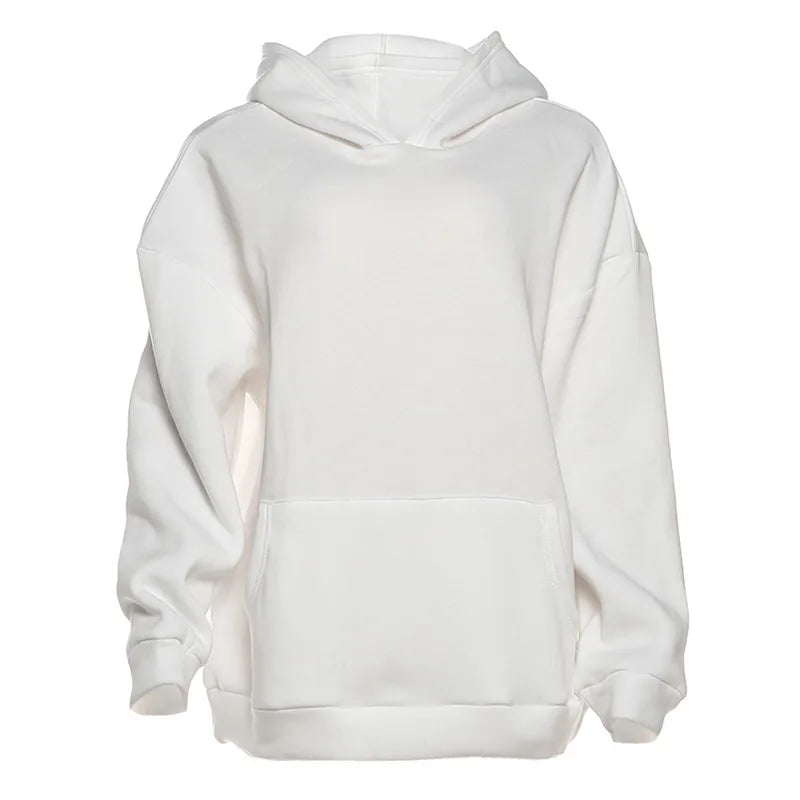 Sisterlinda Hooded Harajuku Sweatshirt Women Autumn Trend Backless ShinyThrea Mesh Patchwork Casual Street Hipster Pulloverr