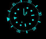 SD1964 STEELDIVE 1000M Waterproof 45.4MM Big Water Ghost Watch For Men Super BGW9 Blue Luminous Dive Watch with Valve