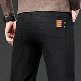 Men's Slim Fit Stretch Denim Jeans | Classic Straight Cut