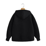 High Street Oversized Zip Hoodie