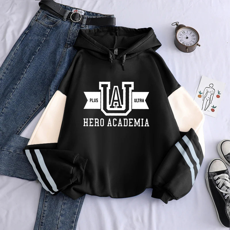 My Hero Academia UA Logo Relaxed Pullover Hoodie