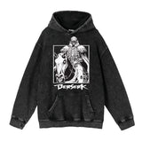 Vintage Wash Oversized Cotton Hoodie