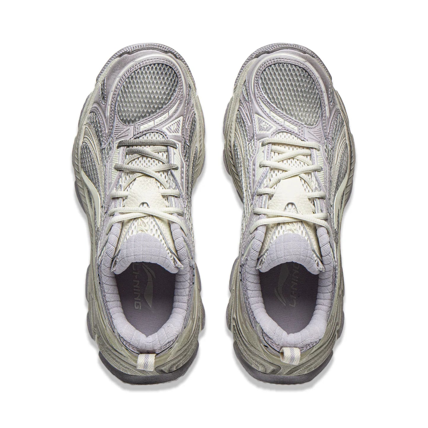 Li-Ning Women's STARLIT L2K Lifestyle Shoes Cushioning Lightweight Rebound LiNing Stylish Classic Casual Shoes AGLW078