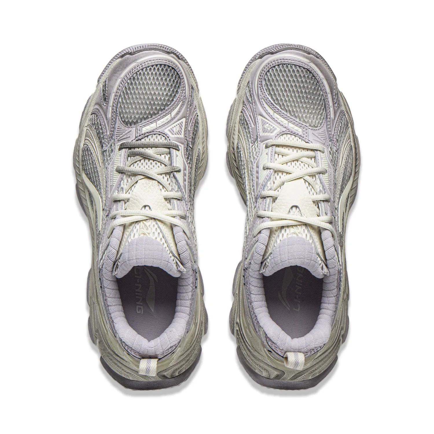 Li-Ning Women's STARLIT L2K Lifestyle Shoes Cushioning Lightweight Rebound LiNing Stylish Classic Casual Shoes AGLW078