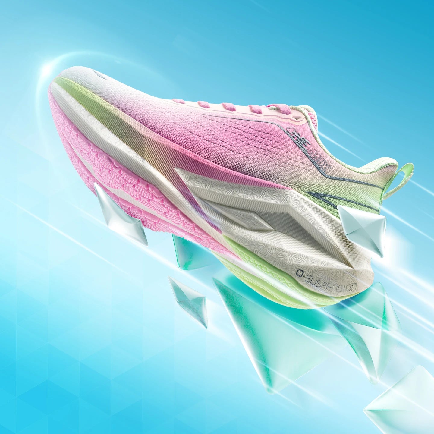 ONEMIX Outdoor Jogging Running Shoes for Men Super Light Outdoor Athletic  Sneakers Elevator Antislip Walking Shoes Female