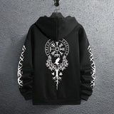 Men's Printed Pullover Hoodie