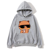 Bubu Dudu Couple Hoodies – Kawaii Cartoon Fleece Pullover