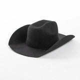 USPOP Wide Brim Wool Cowboy Hat – Unisex Felt Fedora