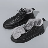 Men's USA-Made Warm Leather Work & Leisure Boots