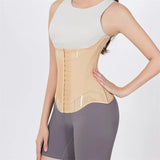 U-Shaped Steel-Boned Waist Trainer & Breast Lift Corset
