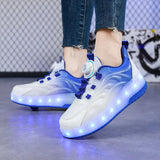 LED Light-Up Roller Skate Shoes
