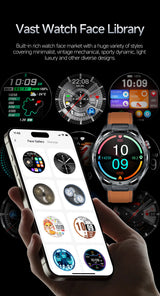 ECG+PPG Advanced Health Smart Watch for Men & Women