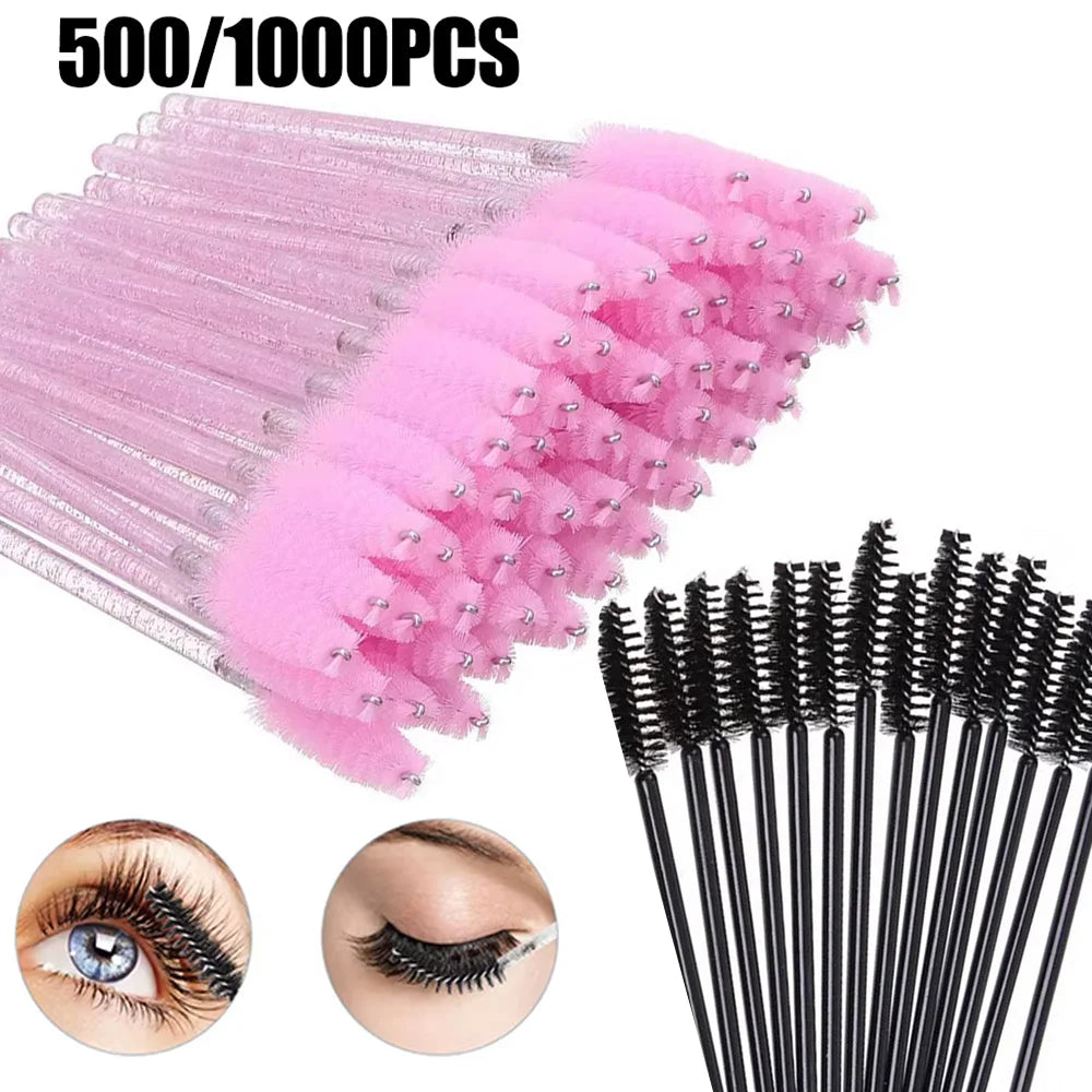 Disposable Makeup Brush Set – Lip, Lash & Brow Wands