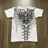 Retro Harajuku Oversized Graphic Tee