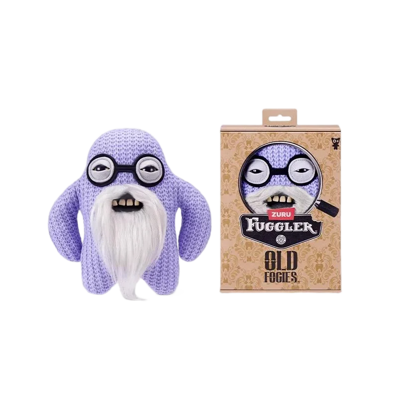 Original Fuggler Funny Ugly Teeth Monster Plush Toy Fugg Old Fogies Alley Cats Care Bears Powerpuff Girls Stuffed Plushies Dolls