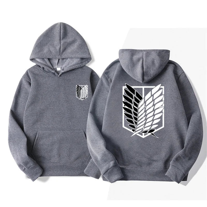 Titan Anime Streetwear Hoodie