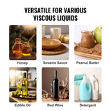 SucceBuy Automatic Liquid Filling Machine Bottle Water Filler Gear Pump Digital Control for Perfume Beverage Olive Oil 50-5000g