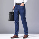 Men’s Classic Straight-Leg Stretch Jeans