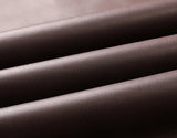 Women's High Waist Faux Leather Wide Leg Fleece Pants