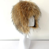 Fluffy Faux Fox Fur Trapper Hat Women pilot Hat Bomber hat men ski cap winter hat thickened warm шапка ушанка Beanies Bonnet