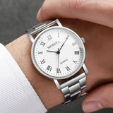 Fashion Men Business Watches Casual Analog Quartz Watch Men's Wristwatch Reloj Hombre（Without Box）