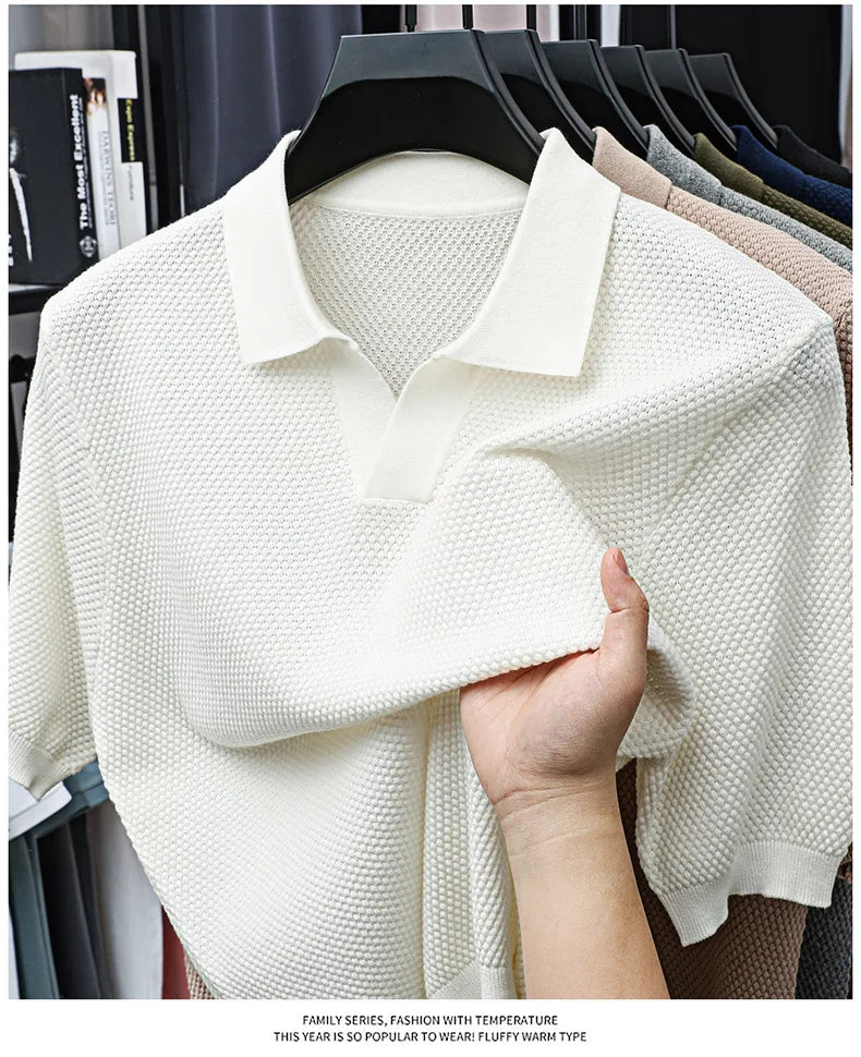 Men's Premium Cotton Polo Shirt | Relaxed Summer Fit