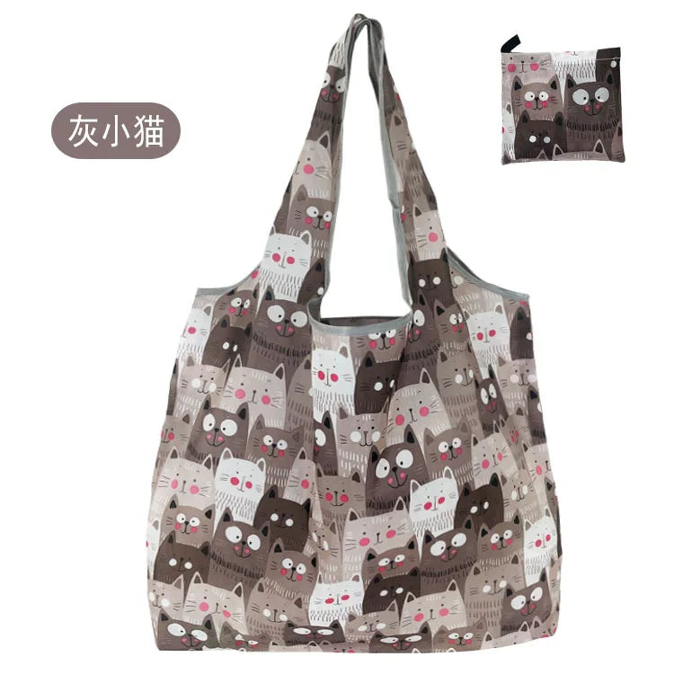 Foldable Reusable Shopping Bag – Eco-Friendly Tote