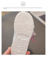Classic Kids' Leather Fashion Sneakers