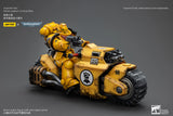 1/18 JOYTOY Action Figure Fists Raider-Pattern Combat Bike Anime Collection Model Toy