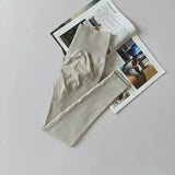 Seamless Sport Yoga High Waist Pants Leggings Sport See Through Yoga Gym Running Quick Dry Pants Scrunch Butt Pants