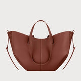 Luxury Wing Tote Bucket Bag – Large Capacity Y2K Pleated Handbag