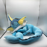 Pokemon Plush New Eevee Evoli Sleep Plush Vaporeon  Pikachu Peluche Stuffed Toys Cartoon Soft Doll Gift