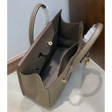 High Texture Handbag New Fashion Temperament Lychee Pattern Irregular Splicing Single Shoulder Messenger Women's Bag Commuting