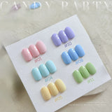 MIANEL 12ML Blue Nails Candy Party Nude Gel Nail Polish 2026 New Mint Green Dopamine Macaron Color Nail Polish Nail Art 1-12pcs