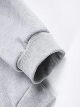 Men's Fleece Zip-Up Hoodie Jacket – Warm & Windproof
